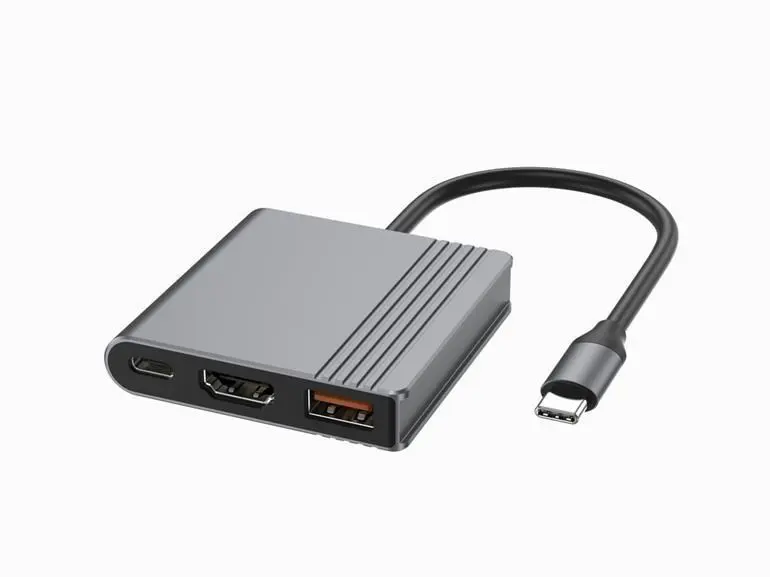 Gembird A-CM-COMBO3-05 USB-C 3-in-1 daudzportu adapteris Photo 11
