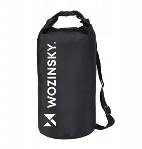 Гермомешок Wozinsky WWK-20 водонепроницаемый для каяка/SUP 20 л - чёрный
