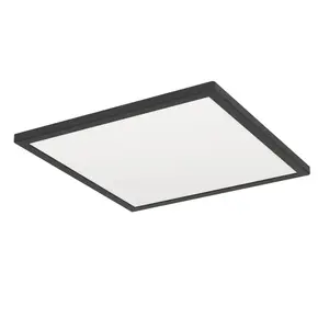 Встраиваемая потолочная LED панель EGLO ROVITO-Z, чёрная, 390×390×30 мм, 2700–6500 K, 220–240 В