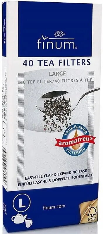 Tējas filtri Finum Teaflip L, 40