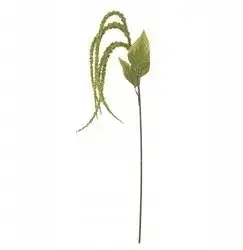 Artificial Foxtail Stem Bloomingville — Green, Decorative Faux Flower Stem