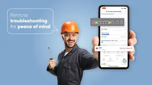 Remote troubleshooting and maintenance