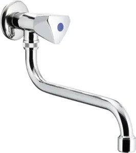 Настенный кухонный смеситель kfa² 220-620-00 хром — настенный кухонный кран, однорычажный, хромированная отделка