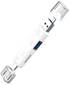 Atmiņas karšu lasītājs PNY AD33 Multi-format Card Reader — USB savienojums, kompakts dizains