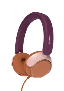 Austiņas Wharfedale TAK2000MP/00 vadu, pāri ausīm (supraaural), 20–20000 Hz, kabelis 1.2 m, Orange/Purple/Rose