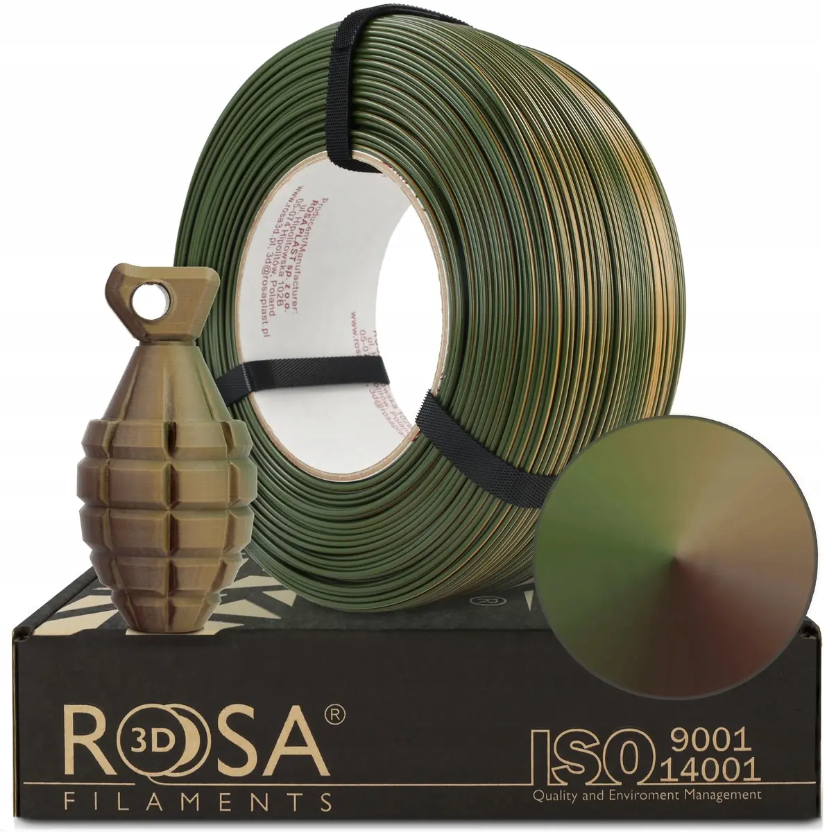 Filaments ROSA3D PET-G Magic Army 1