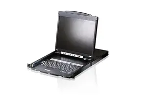 Rack console ATEN CL5808N 48.3 cm (19") LCD, USB mouse, French AZERTY keyboard, 1U