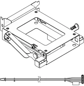 3.5" cieto disku (HDD) karkass Lenovo ThinkSystem ST50 V3