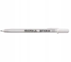 Gel pen No name Sakura Gelly Roll Basic White Gel pen 10 — white ink, basic gel roller