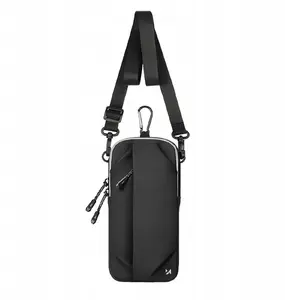 Wozinsky running armband phone holder WSDB-B — black, one-pocket sports armband