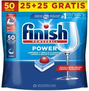 Dishwasher Tablets Reckitt Benckiser Finish 50 pcs (25+25 g) Power Regu&