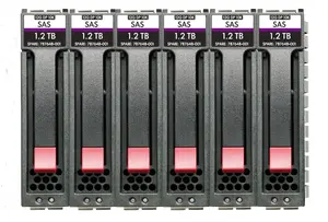 Набор дисков HP HPE MSA 7,2 ТБ SAS 12G 10K RPM 2,5" (6 шт., 3 года гарантии)