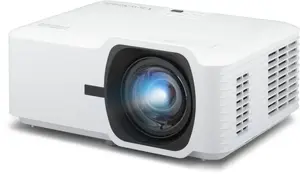 Проектор VIEWSONIC LSD400HD-ST 4000 ANSI люмен DLP 1080p лазер, фикс. фокус 7.51 мм, ручная фокусировка/зум, белый