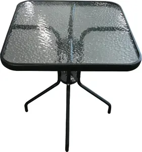 Galds VidaXL BESK 60×60×70 cm alumīnija