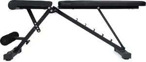 Folding Adjustable Fitness Bench VIRTUFIT FB100 — multifunctional workout bench, foldable and height-adjustable