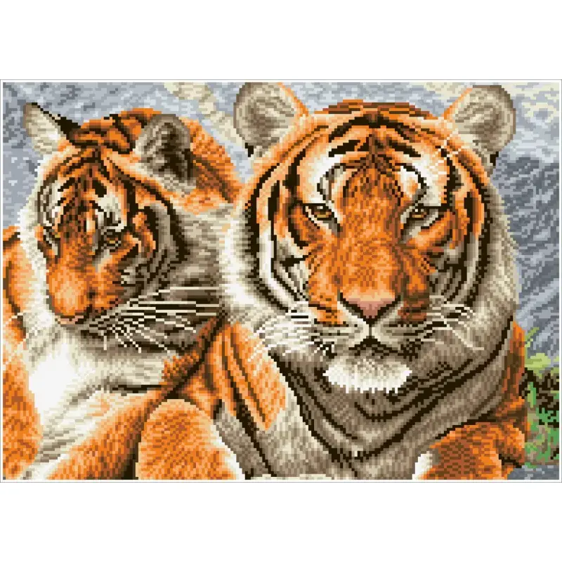 Diamond Dotz Tigers набор для алмазной вышивки Photo 2