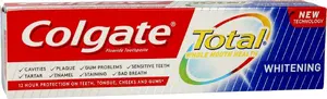 Zobu pasta Colgate Total Whitening 75 ml — Colgate, balinoša pasta 75 ml