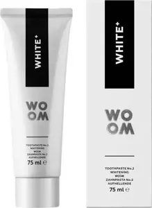 Zobu pasta Woom White+ balinoša, atsvaidzina elpu, 75 ml