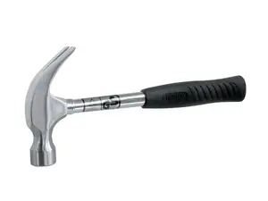 Claw hammer MODECO MN-32-021, steel handle, 600 g