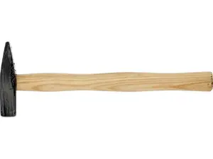 Claw hammer Vorel 30030, 300 g, single-piece, steel head, wooden handle