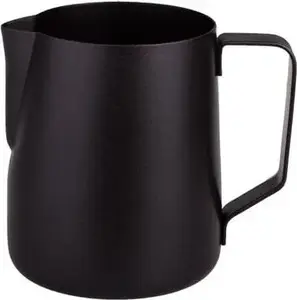 Piena kanniņa Rhinowares melna CD/RHTEF20OZ — nerūsējošā tērauda piena putošanas krūka 20 oz