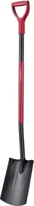 Shovel GERLACH NK505-PR — straight blade garden shovel, metal head, wooden handle