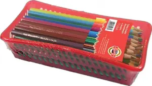 Акварельные карандаши KOH-I-NOOR 72 цвета, набор в корзинке (MPN 378004)