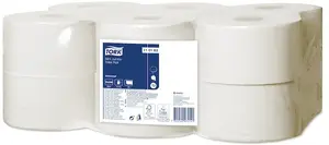Toilet paper Tork 110163 — 240 m roll, 1200 sheets, 20 cm sheet length, white