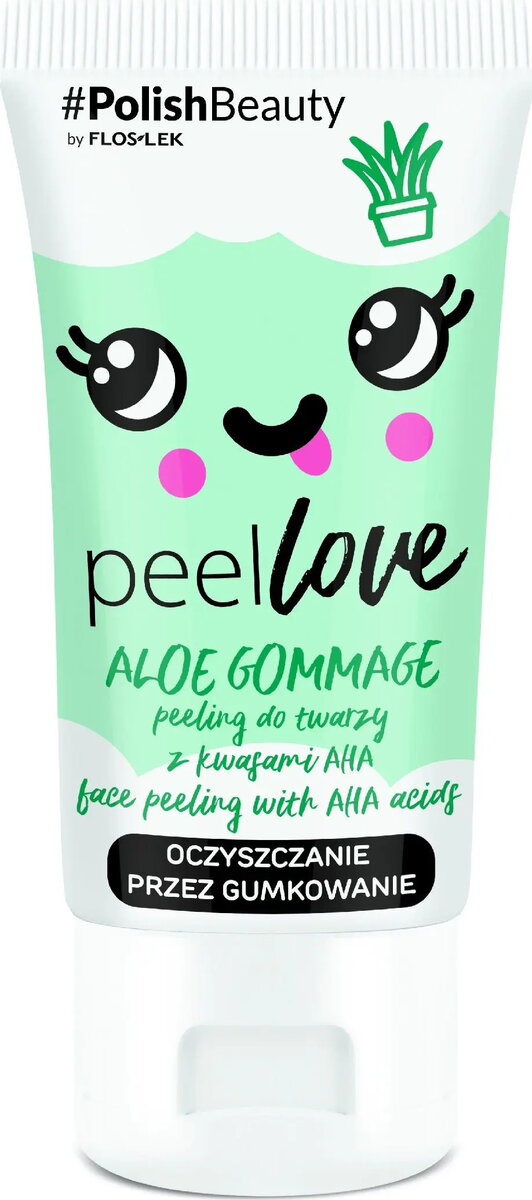 Sejas skrubis Floslek AHA Aloe Gommage