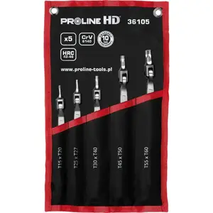 Spanner wrench Proline 36105, pack of 5 pieces