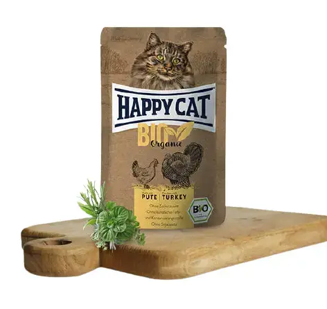 happy cat All Meat Organic Chicken with Turkey, 85 г Photo 2