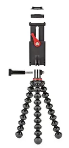 Штатив JOBY GripTight Action Kit для экшн-камер — 3 ножки, макс. высота 24 см, 124 г, чёрно‑красный