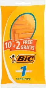Razor BIC PRO 1 Sensitive disposable razors pack 10+2 for sensitive skin