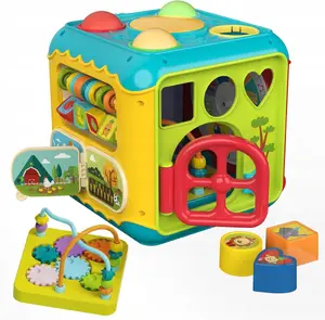 Interactive Educational Sorting Cube Bounn HE0533 – 6-in-1 Activity Toy