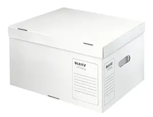 Glabāšanas kaste LEITZ Archiving Container Infinity FSC® Large — A4, balta, 420×350×265 mm, 520 g