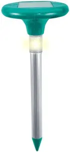 Solar-Powered Mole Repeller Greenmill GR5107 with LED Indicator