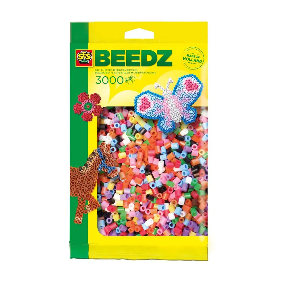 SES Beedz Iron on Beads 3000 Mix Basic Photo 3