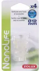 Mazie piesūcekņi ZOLUX Ø 12 mm, 4 gab.