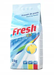 Порошок для стирки Fresh Color 3 кг — для цветного белья, концентрированная формула