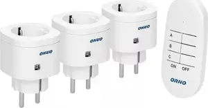 Wireless Mini Socket Set ORNO OR-GB-438(GS) — compact wireless power outlets
