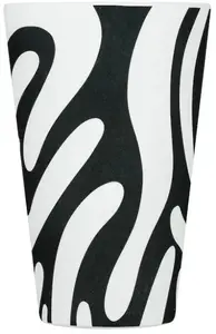 Ceļojumu krūze Ecoffee Cup 400 ml — Pattern “Manassa's Run” atkārtoti lietojama ņemšanai līdzi