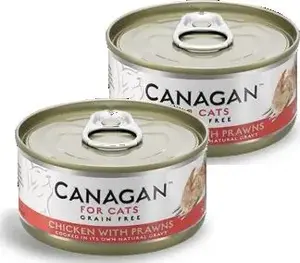 Canagan Canagan Kot 75 г влажный корм Курица и Креветки Photo 1