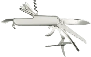 Pocket knife Topex 11 blades stainless steel model 98Z116