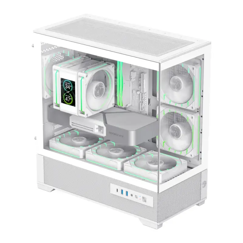 GameMax VISTA 2 MW Mini Tower корпус Photo 2
