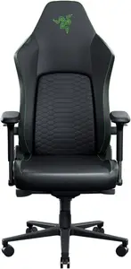 Ergonomic Gaming Chair Razer Iskur V2 NewGen — Black/Green, adjustable arms, max weight 136 kg