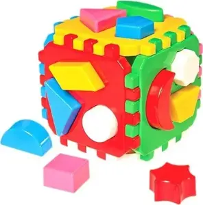 Children's educational toy Technok Sorter 'Mądry maluch' model 0458, shape-sorting activity toy