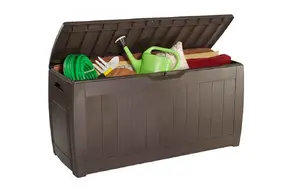 Storage box Curver Keter Hollywood Rectangular 270 L, Brown, 1175×450 mm