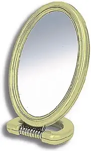 Cosmetic mirror Donegal double-sided oval 11x15 cm, model 9505