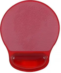 Mouse pad Logo gel red — Logo brand, model 32946 (gel wrist support, red)