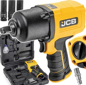 Impact Wrench Sourcing JCB Pneumatic 1/2" Drive 1450 Nm with Sockets